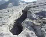 Similaun Gletscherspalte